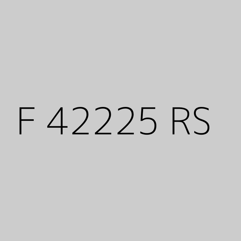 F 42225 RS 